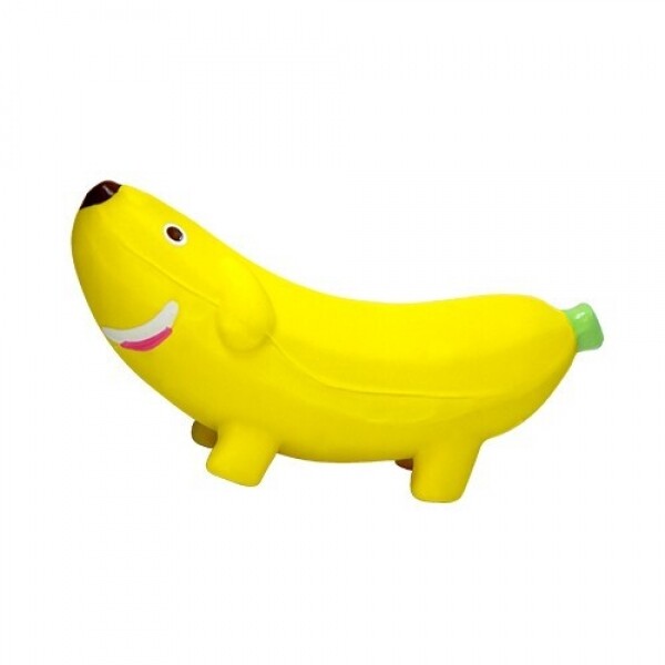 펫도매,[칼리] 바나나 독 강아지장난감 삑삑이