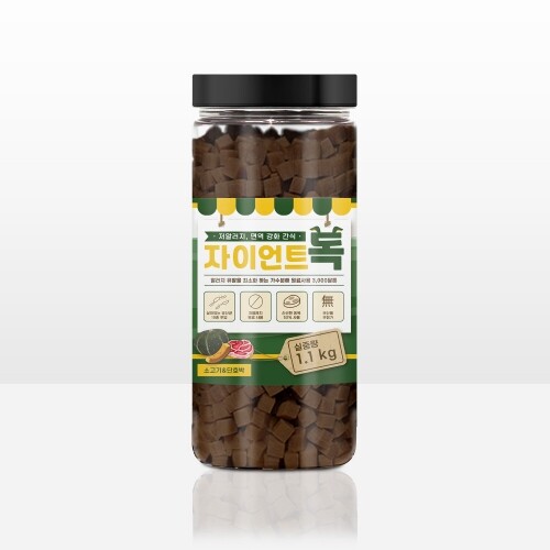 펫도매,[자이언트독] 소고기&단호박 1.1kg