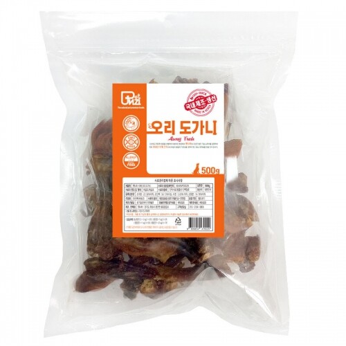 펫도매,[펫나라] 국내산 수제간식 (오리도가니/1kg)