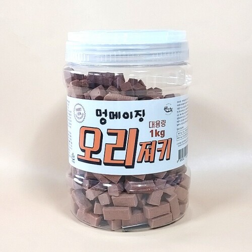 펫도매,[국내산통간식]멍메이징(오리/1kgX12개-1박스)