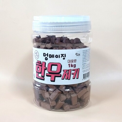 펫도매,[국내산통간식]멍메이징(한우/1kgX12개-1박스)