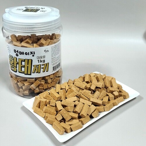 펫도매,[국내산통간식]멍메이징(황태/1kgX12개-1박스)