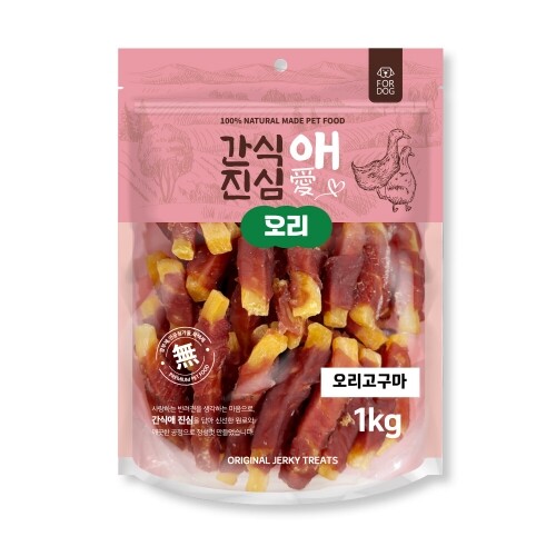 펫도매,[간식애진심] 오리 고구마 (1kg)