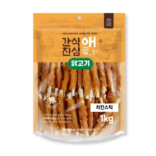 펫도매,[간식애진심] 치킨 스틱 (1kg)