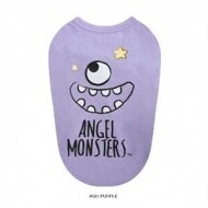 [퍼피엔젤] TS585 Angel Monsters 민소매 티셔츠 TS585 (퍼플)XS
