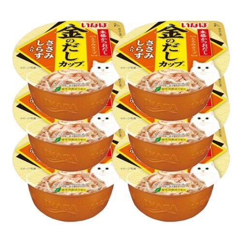 펫도매,이나바 금빛육수 닭가슴살&치어(IMC-145) 6개