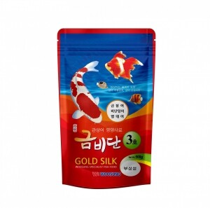 ♣[금비단3호] 관상어 영양사료3호 - 500g (큰알갱이)-원산지:한국(우성사료)