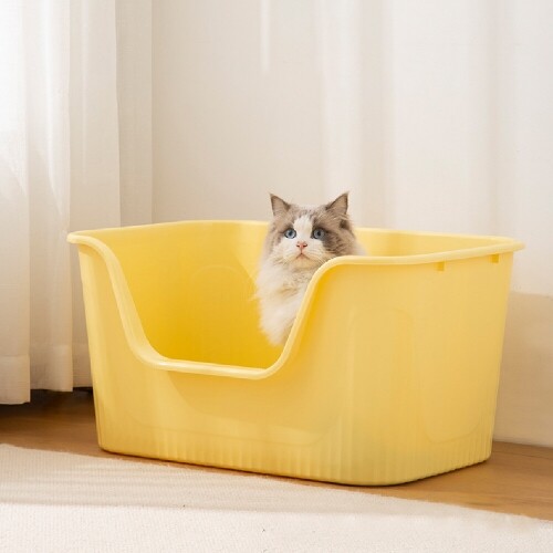 펫도매,[레드퍼피] 무지 고양이 화장실(색상혼합*9개)