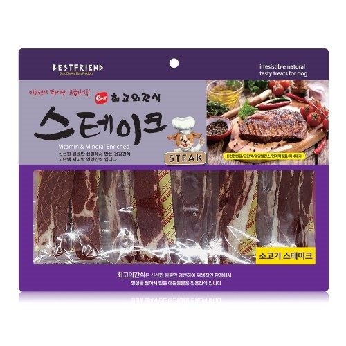 펫도매,[최고의 간식 STEAK] 소고기스테이크 (400g)