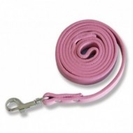 한정판매-[밸런스펫]가죽리드줄 (15mm/핑크)