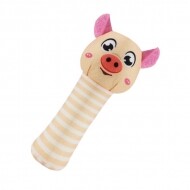 [티티펫] 꺽꺽 강아지 길쭉 봉제 장난감 - 돼지