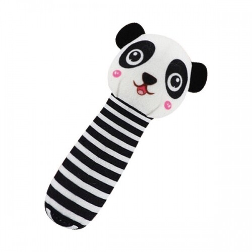 펫도매,[티티펫] 꺽꺽 강아지 길쭉 봉제 장난감 - 팬더