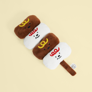 펫베오 소떡소떡 강아지 노즈워크 삑삑이 장난감[오프]