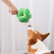 [매장] 브로콜리 노즈워크 강아지 간식 장난감 킁킁볼 코담요