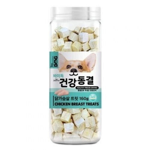 펫도매,바이독건강동결) 닭가슴살트릿 160g