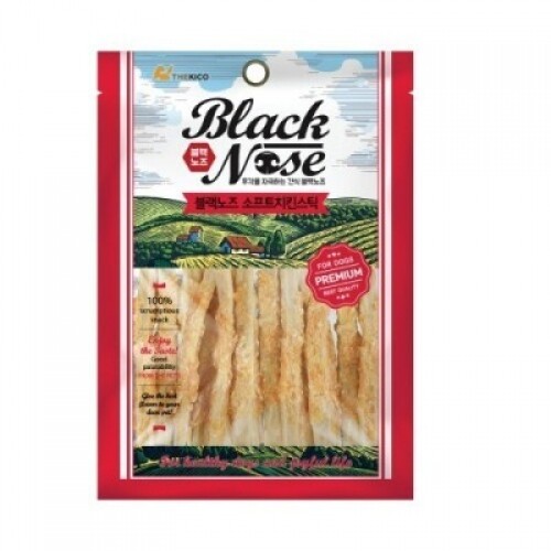 펫도매,블랙노즈(퓨어네이쳐) 소프트치킨말이스틱 160g