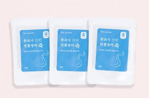 펫도매,한코에반한 민물장어 보양죽 (60g 5개입)