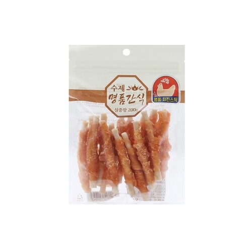 펫도매,[오프] 강아지 수제간식 명품간식 치킨 스틱 200g