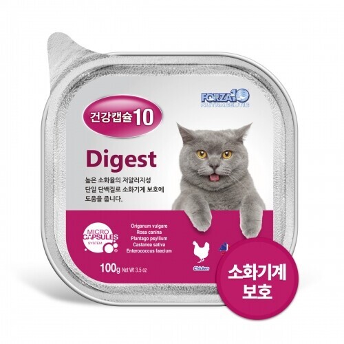 펫도매,포르자  고양이건강캡슐소화(장)100g32개 1박스