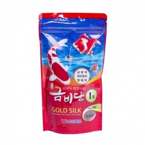 ♣[금비단1호] 관상어 영양사료1호 - 120g (작은알갱이)-원산지:한국(우성사료)