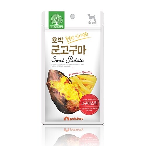 펫도매,[더내추럴] 호박 군고구마 (스틱/50g)