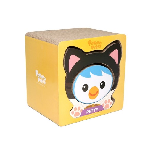펫도매,[뽀로로펫]3중 구조 캐릭터 고양이 스크래처(페티)