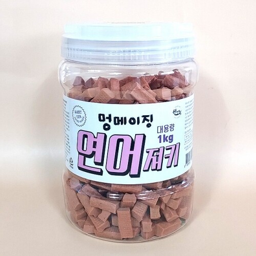 펫도매,[국내산통간식]멍메이징(연어/1kg)