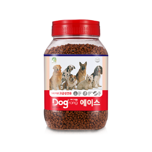 펫도매,[도그랑] 강아지사료 사료 에이스 (통/2kg)