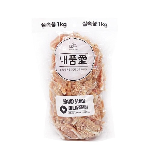 펫도매,내품애 1kg 간식 미니닭갈비