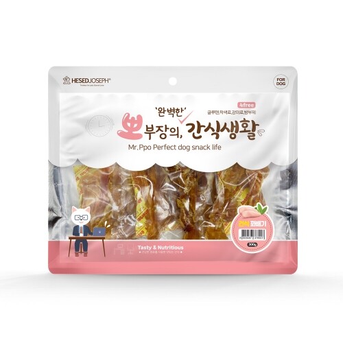 펫도매,뽀부장의 완벽한 간식생활 건식꽈배기300g