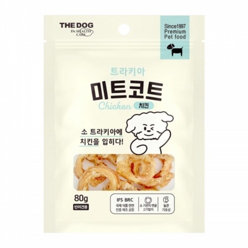 펫도매,더독 미트코트 트라키아 치킨 80g(온라인가 3500원준수)
