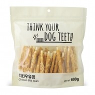 【매장】[Think your dog teeth] 치킨딩고 우유껌 스틱 600g (6개 묶음)