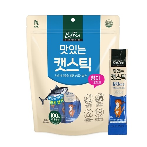 펫도매,베푸 맛있는 캣스틱 참치300g(인터넷11000원미만판매금지)