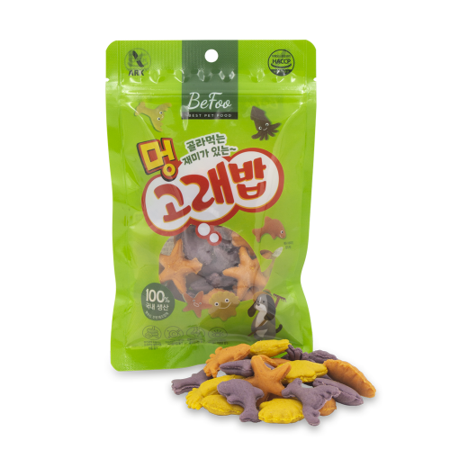 펫도매,베푸 멍고래밥100g(인터넷4500원미만 판매금지)