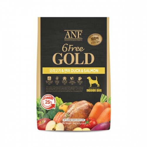 펫도매,ANF 6Free 골드 인도어 강아지 사료 3.6kg