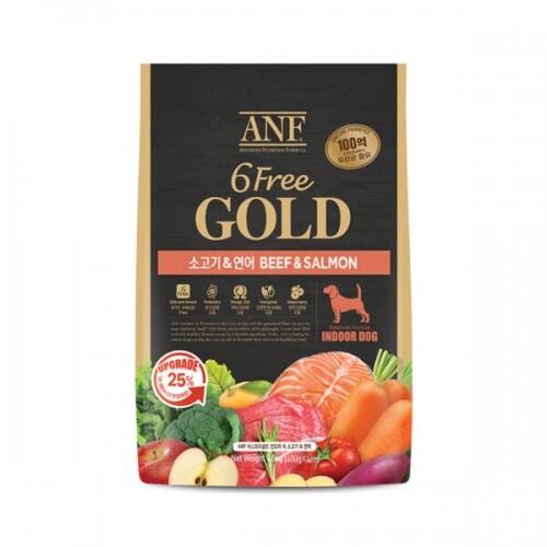 펫도매,ANF 6Free 골드 인도어 강아지 사료 3.6kg