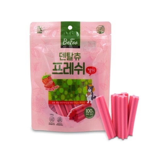 펫도매,[베푸] 덴탈츄 프레쉬 딸기 (180g)