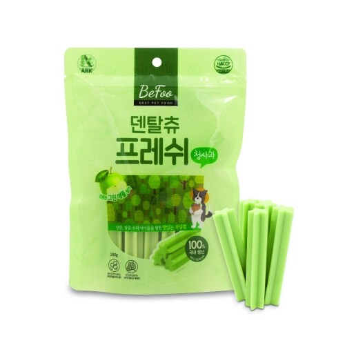 펫도매,[베푸] 덴탈츄 프레쉬 청사과 (180g)