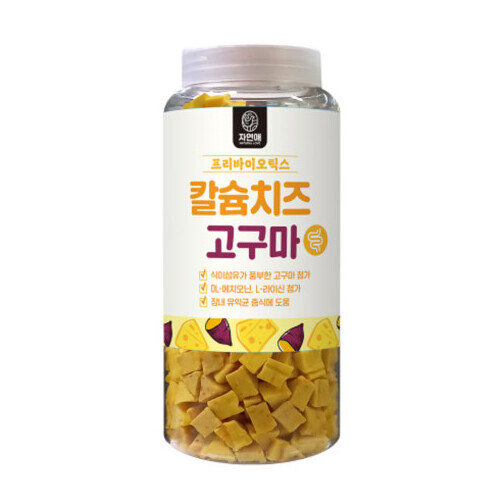 펫도매,자연애보틀 칼슘치즈고구마 450g