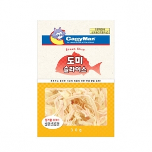 캐티맨)도미 슬라이스 30g