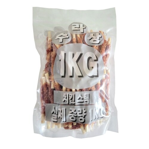 펫도매,수라상 치킨스틱 1kg