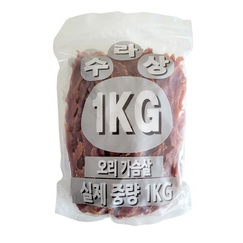 펫도매,수라상 오리가슴살 1kg