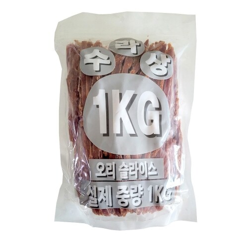 펫도매,수라상 오리슬라이스 1kg