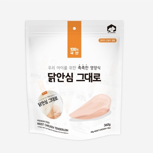 펫도매,◆[펫러닝] 닭안심 그대로30g - 12P