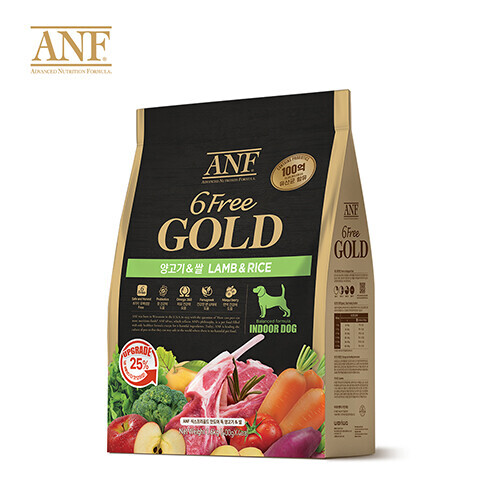 펫도매,ANF 6free Gold 독 양고기&쌀1.6kg