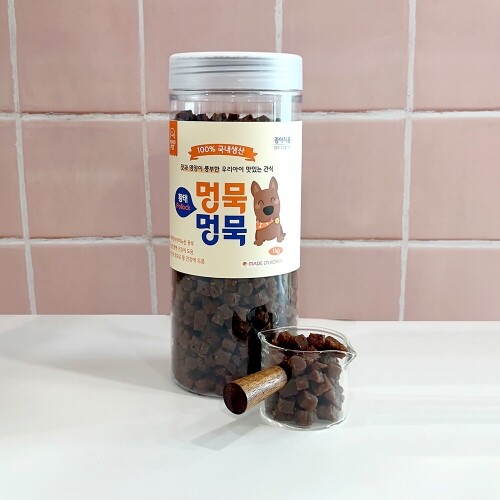 펫도매,[국내산통간식]멍묵멍묵 소프트져키(소고기/1kg)