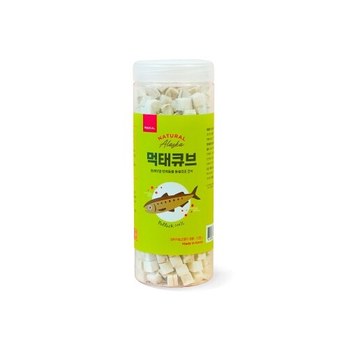 페디칼 네츄럴 알래스카 동결건조 트릿 먹태큐브 120g