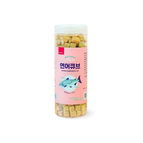 페디칼 네츄럴 알래스카 동결건조 트릿 연어큐브 120g