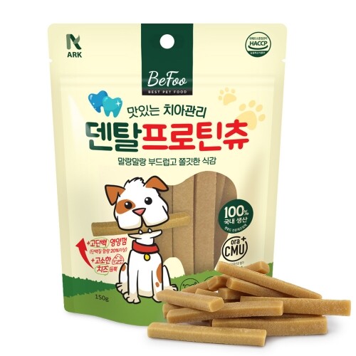 펫도매,[베푸] 맛있는 치아관리 덴탈 프로틴 츄 150g