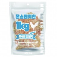 몬스터키친 대용량간식 실속형 점보팩 - 치킨 미니닭갈비1kg